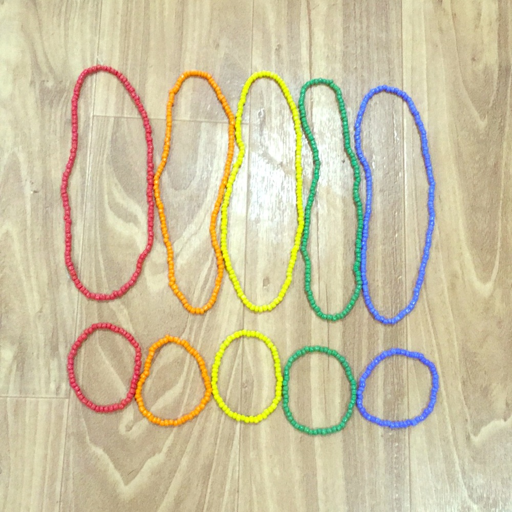 5 Beaded Necklace & Bracelet Sets